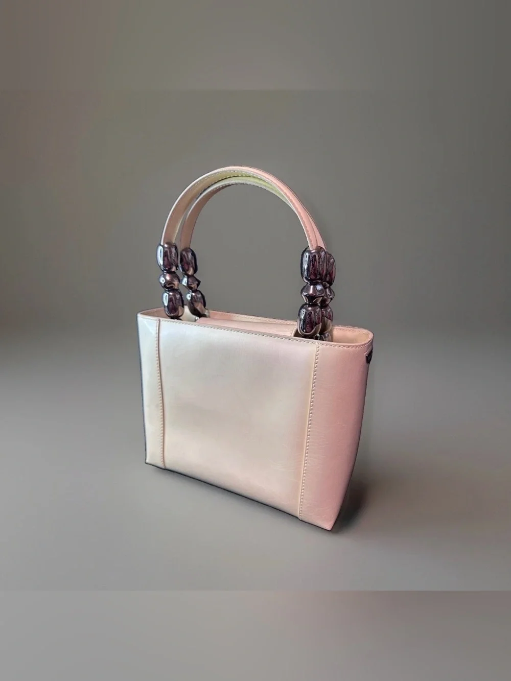 Christian Dior Maris Pearl Bag Patent leather Authentic